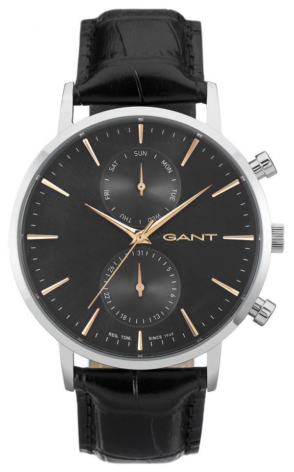 Gant W11202 Kello Musta / Nahka