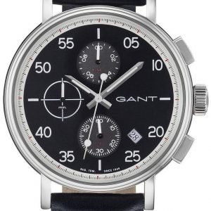 Gant Wantage Gt037001 Kello Musta / Nahka