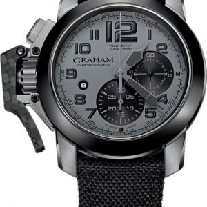 Graham Chronofighter 2ccac.S01a Kello Harmaa / Tekstiili