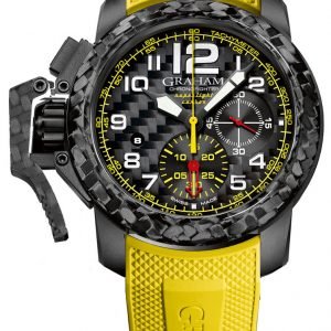 Graham Chronofighter 2ccbk.B15a Kello Musta / Kumi