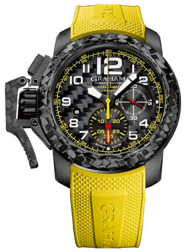 Graham Chronofighter 2ccbk.B15a Kello Musta / Kumi