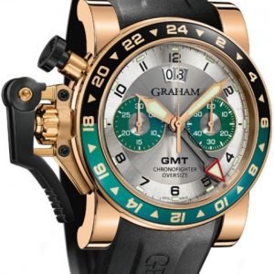 Graham Chronofighter Oversize 2ovgr.S06a Kello Hopea / Kumi