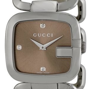 Gucci G Gucci Ya125401 Kello Ruskea / Teräs