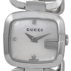 Gucci G Gucci Ya125502 Kello Valkoinen / Teräs