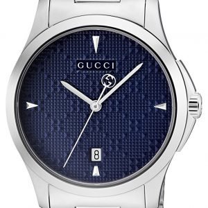 Gucci G-Timeless Ya1264025 Kello Sininen / Teräs