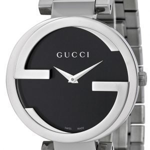 Gucci Interlocking Ya133307 Kello Musta / Teräs