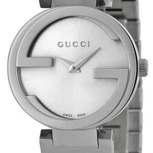 Gucci Interlocking Ya133503 Kello Hopea / Teräs