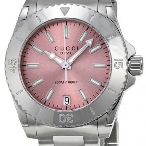 Gucci Ya136401 Kello Pinkki / Teräs