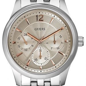 Guess Asset W0474g2 Kello Hopea / Teräs