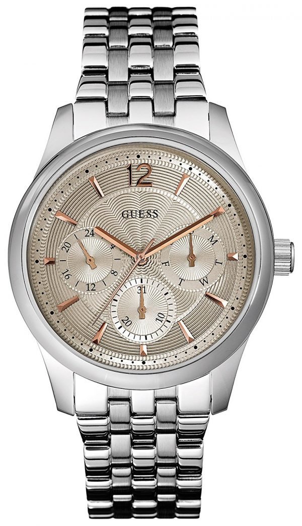 Guess Asset W0474g2 Kello Hopea / Teräs