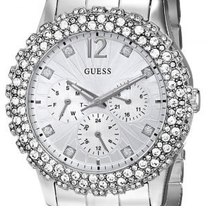 Guess Dazzler W0335l1 Kello Hopea / Teräs