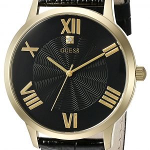 Guess Dress U0794g1 Kello Musta / Nahka