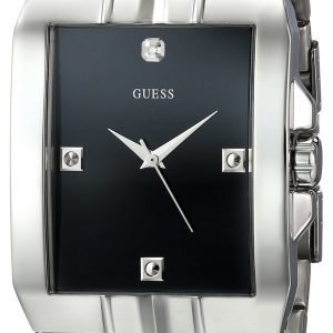 Guess Dress U10014g1 Kello Musta / Teräs