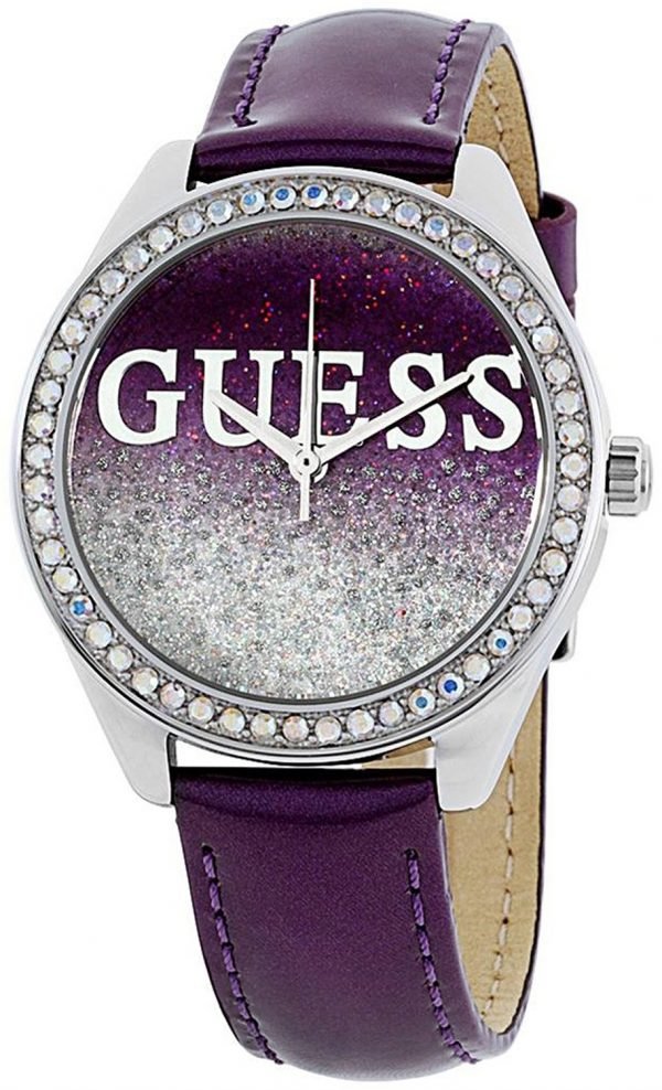 Guess Dress W0823l4 Kello Monivärinen / Nahka