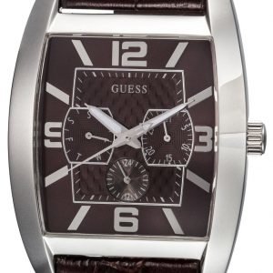 Guess Dress W80009g2 Kello Ruskea / Nahka