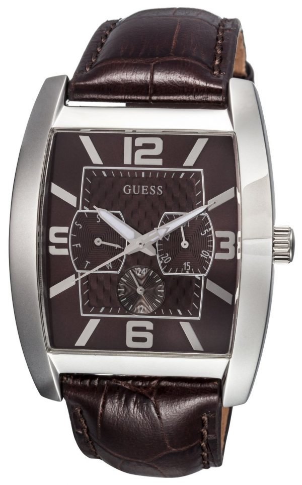 Guess Dress W80009g2 Kello Ruskea / Nahka