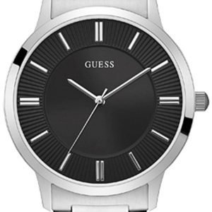 Guess Escrow W0990g1 Kello Musta / Teräs