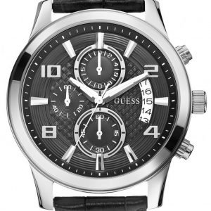 Guess Exec W0076g1 Kello Musta / Nahka