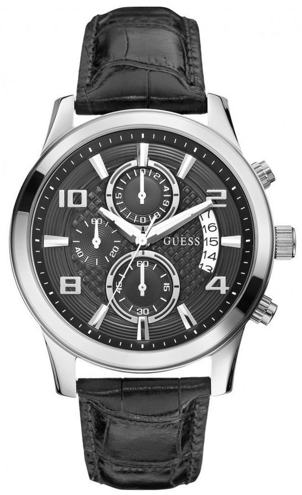 Guess Exec W0076g1 Kello Musta / Nahka