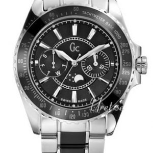 Guess Gc Exclusive 41005m2 Kello Musta / Teräs