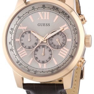 Guess Horizon W0380g4 Kello Hopea / Nahka