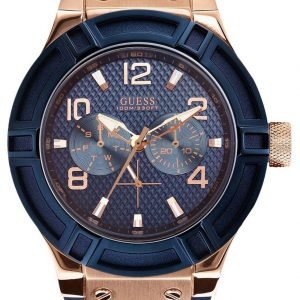 Guess Jet W0571l1 Kello Sininen / Kumi