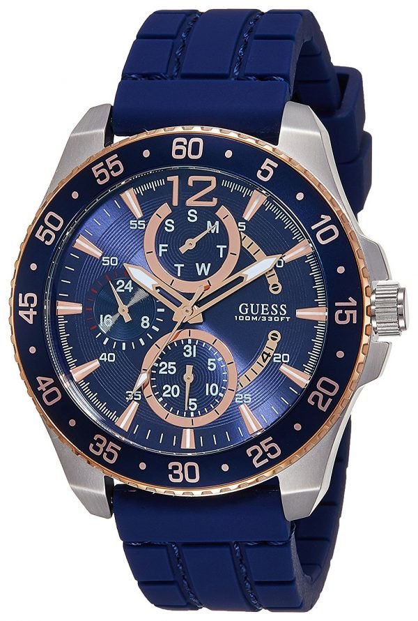 Guess Jet W0798g2 Kello Sininen / Kumi