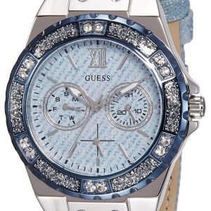 Guess Limelight W0775l1 Kello Sininen / Nahka