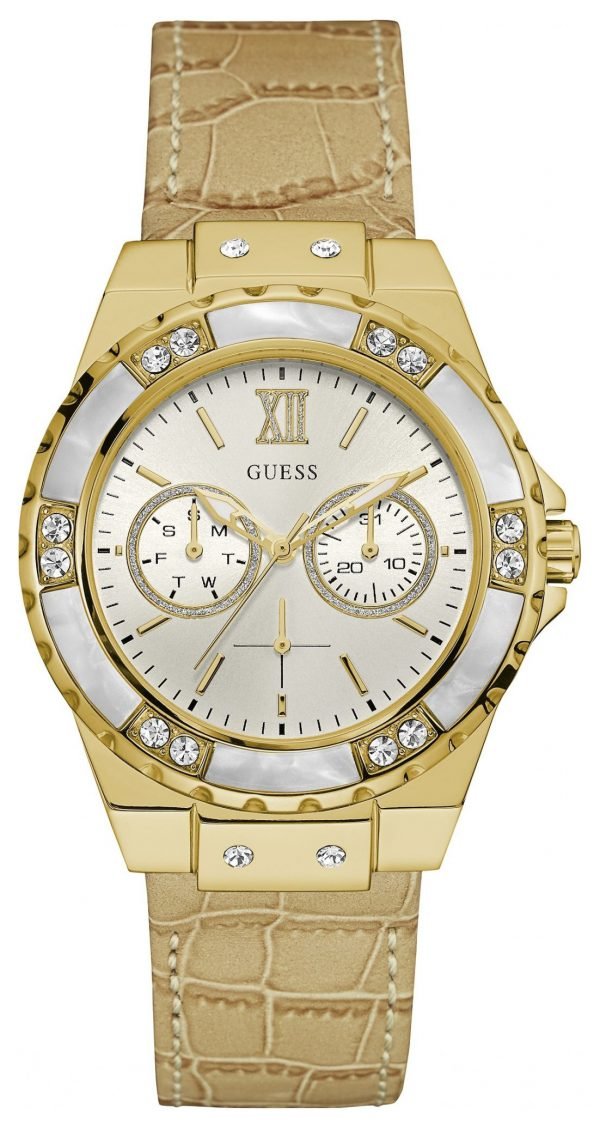 Guess Limelight W0775l2 Kello Valkoinen / Nahka