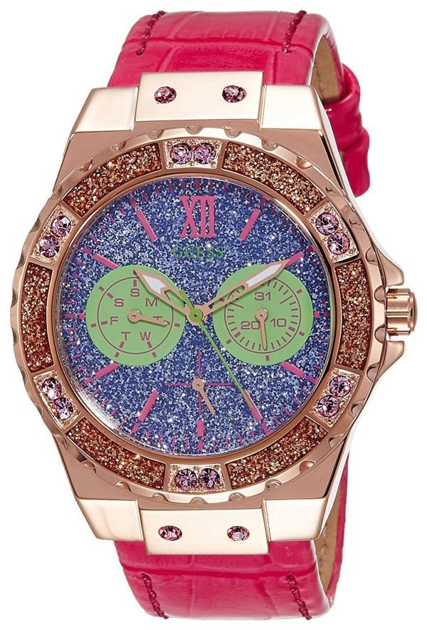 Guess Limelight W0775l4 Kello Monivärinen / Nahka