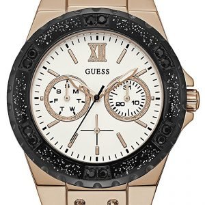 Guess Limelight W0775l9 Kello Valkoinen / Nahka