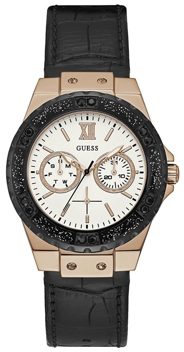 Guess Limelight W0775l9 Kello Valkoinen / Nahka