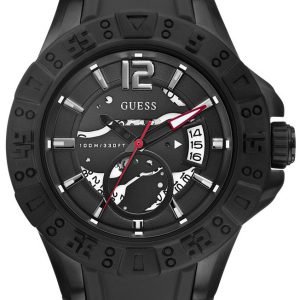 Guess Magnum W0034g3 Kello Musta / Kumi