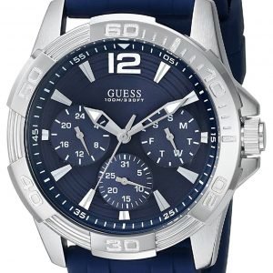 Guess Oasis W0366g2 Kello Sininen / Teräs