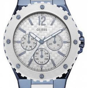 Guess Overdrive W0149l6 Kello Valkoinen / Kumi