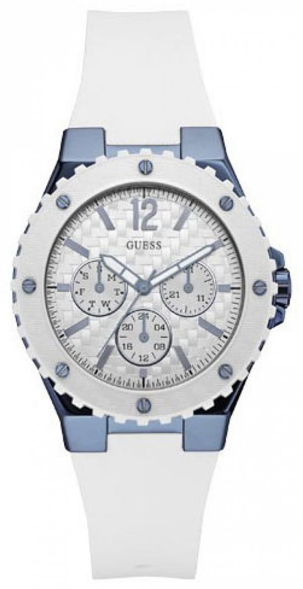 Guess Overdrive W0149l6 Kello Valkoinen / Kumi