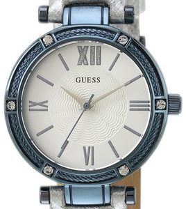 Guess Park Ave W0838l3 Kello Hopea / Nahka