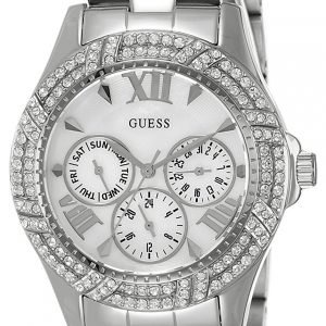 Guess Shimmer W0632l1 Kello Hopea / Teräs