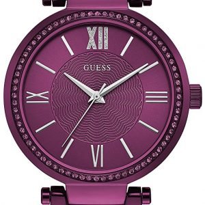 Guess Soho W0638l6 Kello Violetti / Teräs