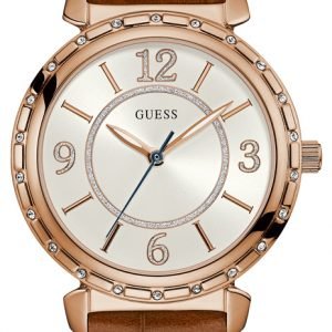 Guess South Hampton W0833l1 Kello Valkoinen / Nahka