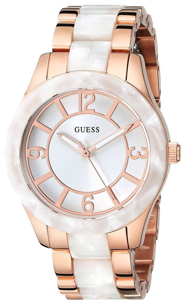 Guess Sporty U0074l2 Kello Hopea / Muovi