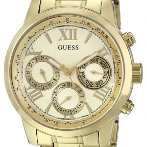 Guess Sporty U0330l1 Kello Samppanja / Kullansävytetty Teräs