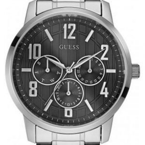 Guess Sporty W0605g1 Kello Musta / Teräs