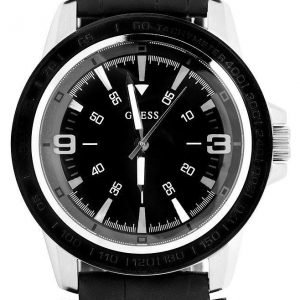 Guess Sporty W10571g1 Kello Musta / Nahka