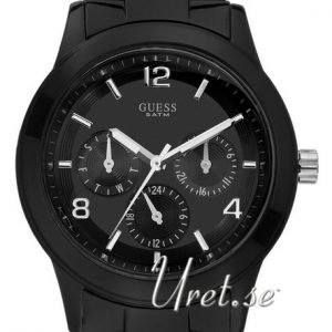 Guess Sporty W11603l2 Kello Musta / Muovi