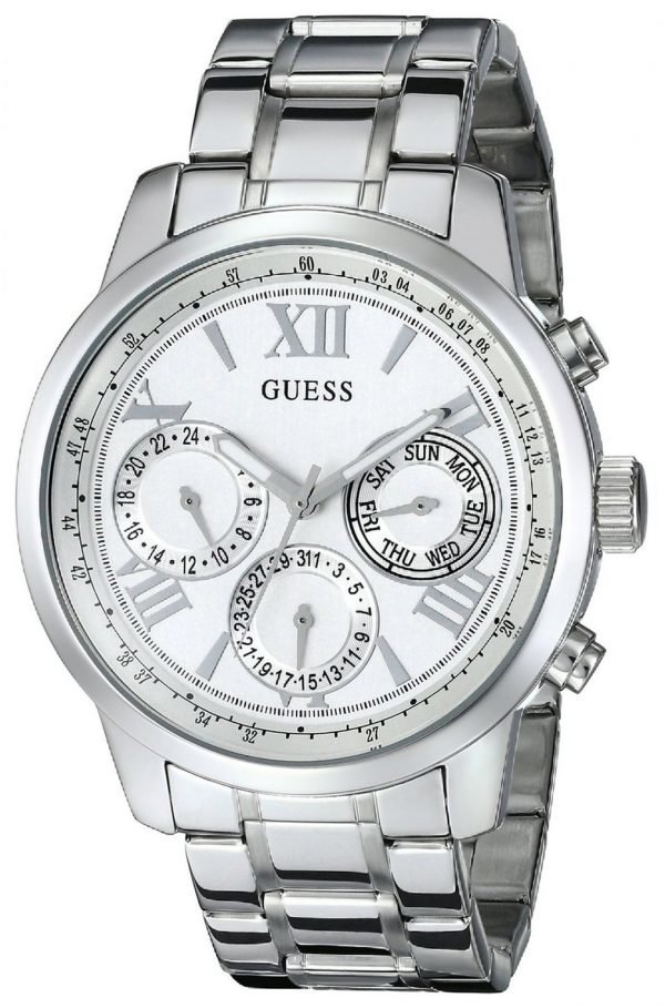 Guess Sunrise W0330l3 Kello Hopea / Teräs