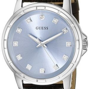 Guess U0519g2 Kello Sininen / Nahka