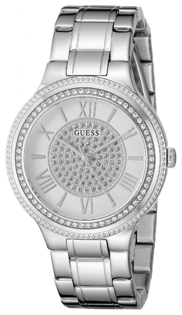 Guess U0637l1 Kello Hopea / Teräs