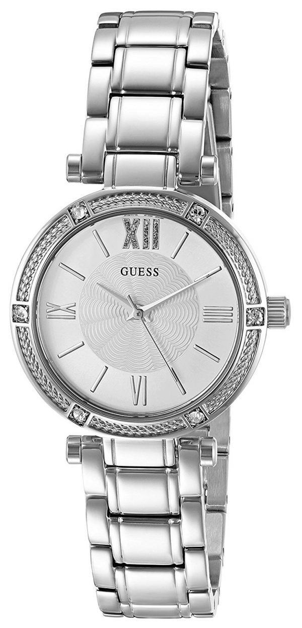 Guess U0767l1 Kello Hopea / Teräs