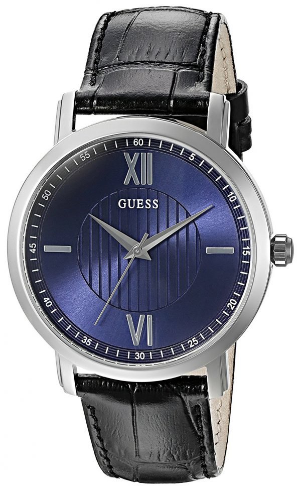 Guess U0793g2 Kello Sininen / Nahka